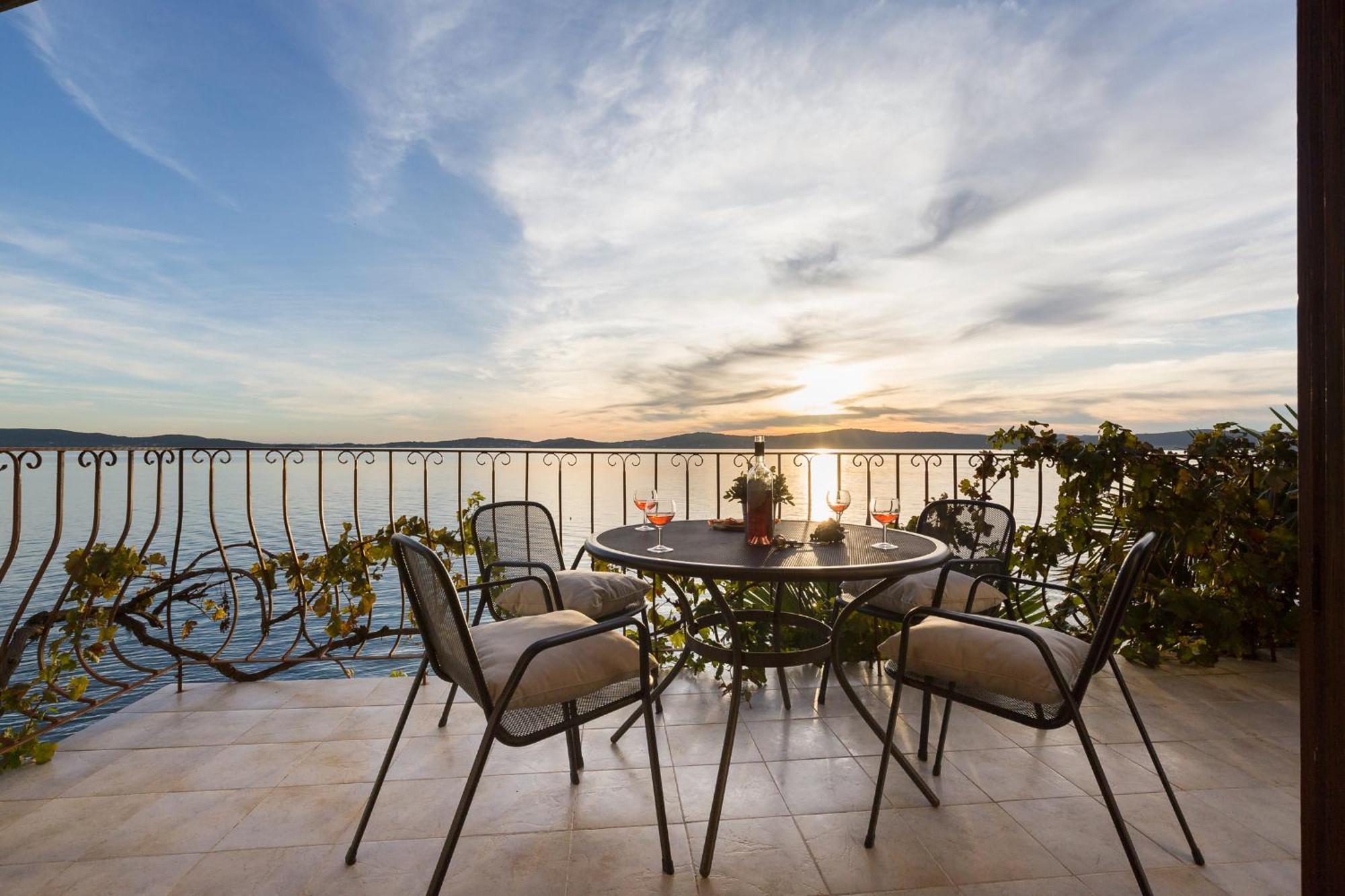 Sunset Family House In Bibinje On The Beach 外观 照片