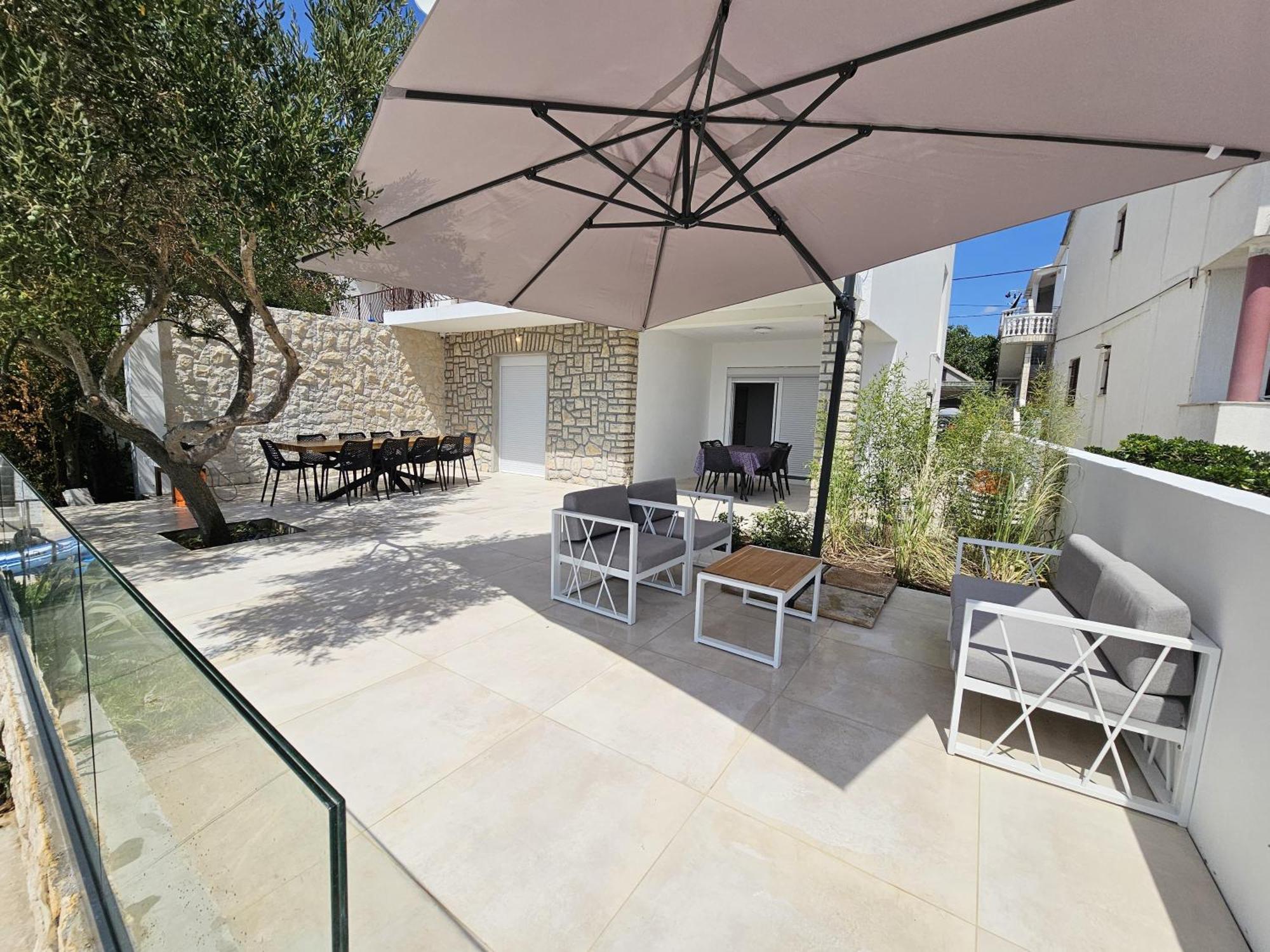 Sunset Family House In Bibinje On The Beach 外观 照片